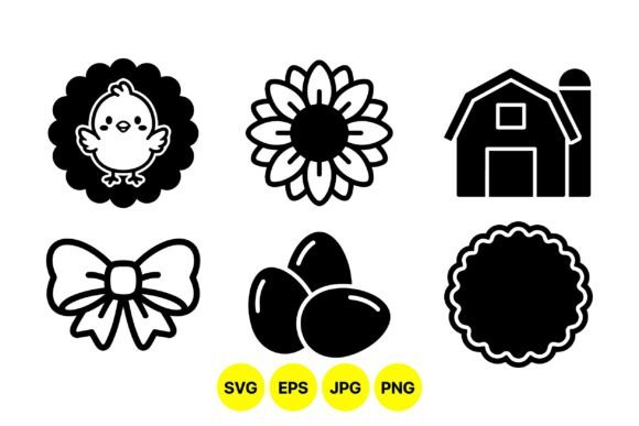 Cute Farm Easter Svg Pack: Graphics & Illustrations Review