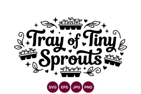 Tray of Tiny Sprouts Vector Art: A Stitcher's Honest Review